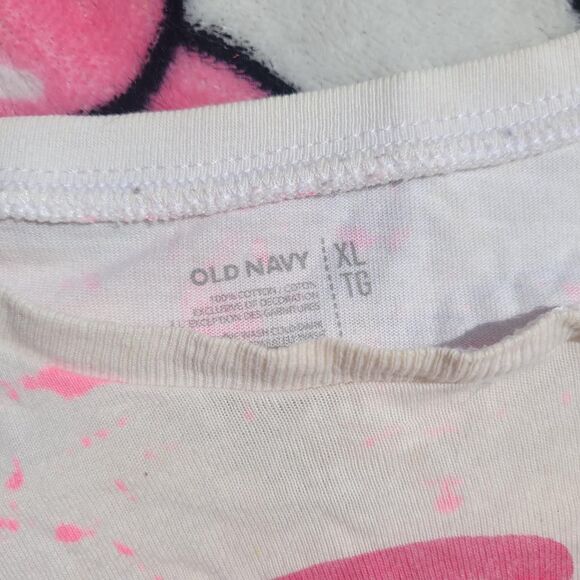 BFF For Like Ever Funny 2000s Size XL Old Navy Y2K Scenecore Shirt Alternative - Picture 2 of 6